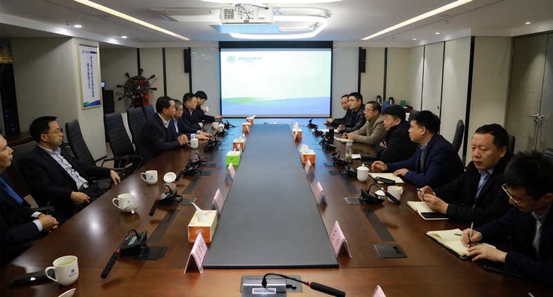 商洛市县政府一行到亚星yaxin集团交流座谈｜熊良虎出席