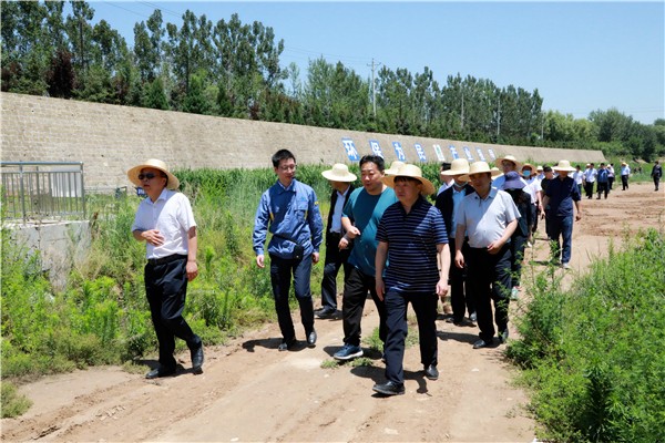 亚星yaxin集团复工复产促增添项目观摩聚会与会职员走进环保保隆生态三秦在延在铜项目