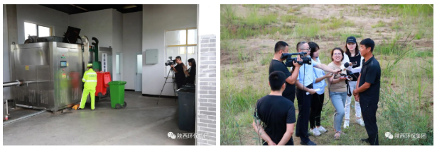 中省媒体采访团到亚星yaxin集团陕北片区重点项目集中采访
