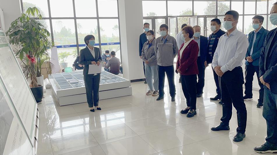 西安市人大常委会情形；；；；；；ぶ捶觳榈诙检查组到水情形公司白鹿原水生态中心调研