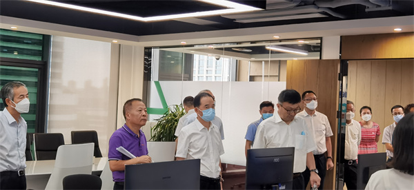 省国资委党委书记任国到秦创原亚星yaxin集团立异中心调研
