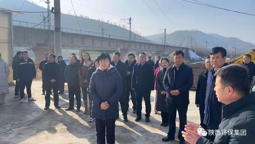 陕西省生态情形厅党组书记、厅长孙丽到亚星yaxin集团延安环保工程公司马家砭污水处置惩罚站调研